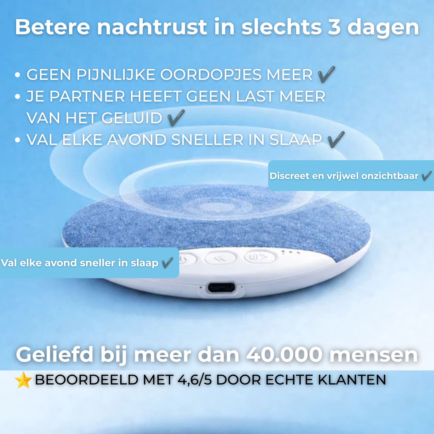 AuraSleep™ – De sleutel tot een betere nachtrust